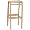 Andersen Furniture Hc3 Bar Stool Oak, H 78cm