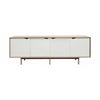 Andersen Furniture S1 Kident Soapeed Oak, White Drofobers, 200 cm