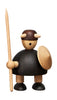 Andersen Furniture The Vikings Of Denmark Wooden Figure, Small