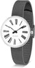 Arne Jacobsen Roman Wristwatch ø30, Grey Mesh