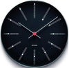 Arne Jacobsen Wall Clock Black, 29 cm