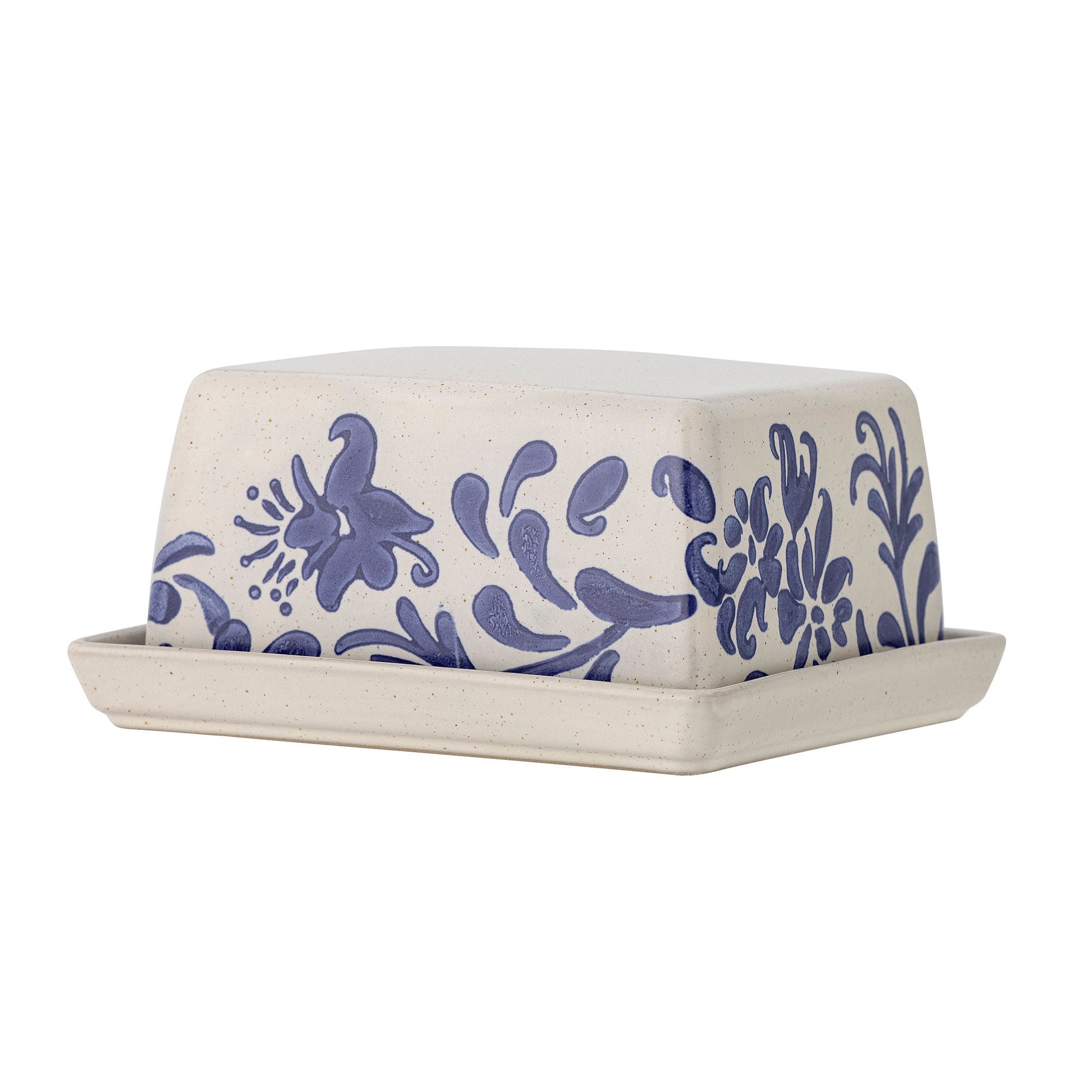 Kreatywna kolekcja Petunia Butter Box, Blue, Stoneware