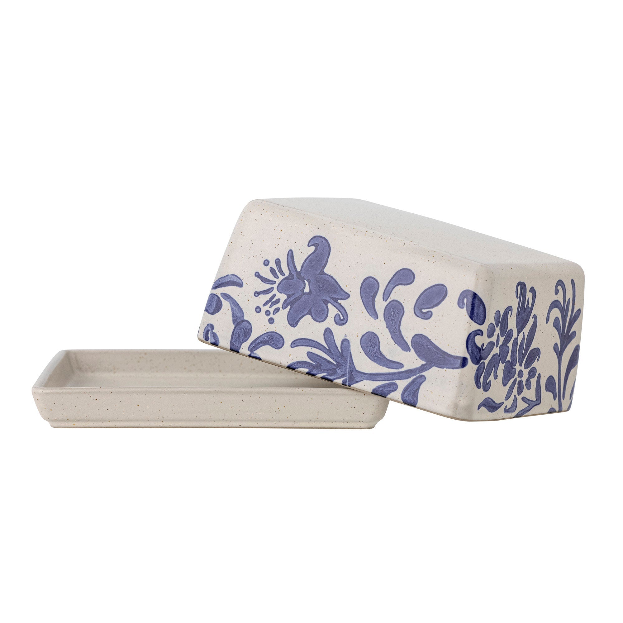 Kreatywna kolekcja Petunia Butter Box, Blue, Stoneware