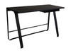 Bent Hansen Hemingway Desk With Drawer L 120 Cm, Black Lacquered Beech/Black Linoleum