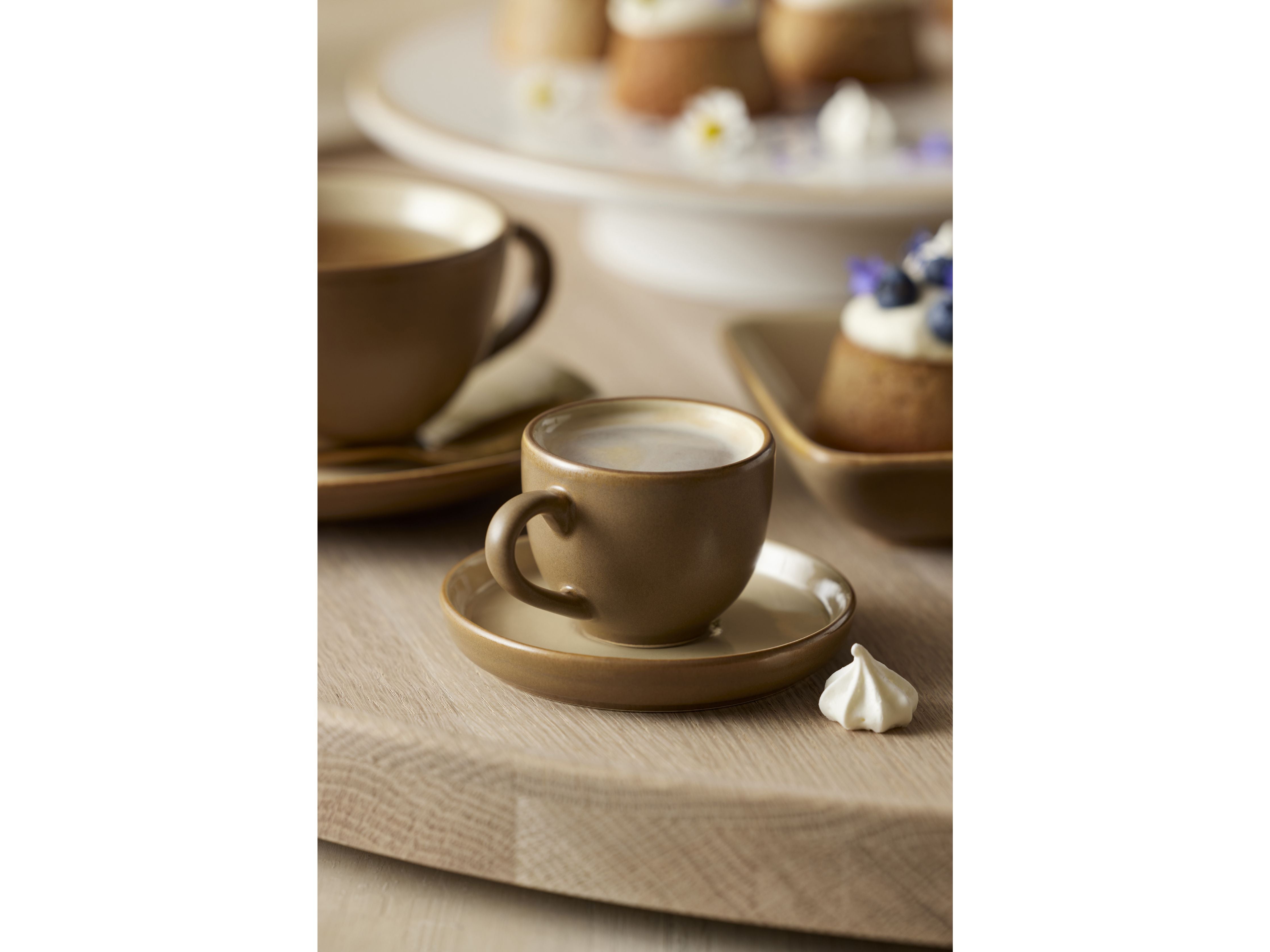 [product_category]-Bitz Espresso Cup With Saucer, Wood/Sand-Bitz-5722000290148-29014-BIT-3