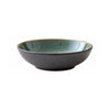 Bitz Pasta Plate Black/Green, ø20cm