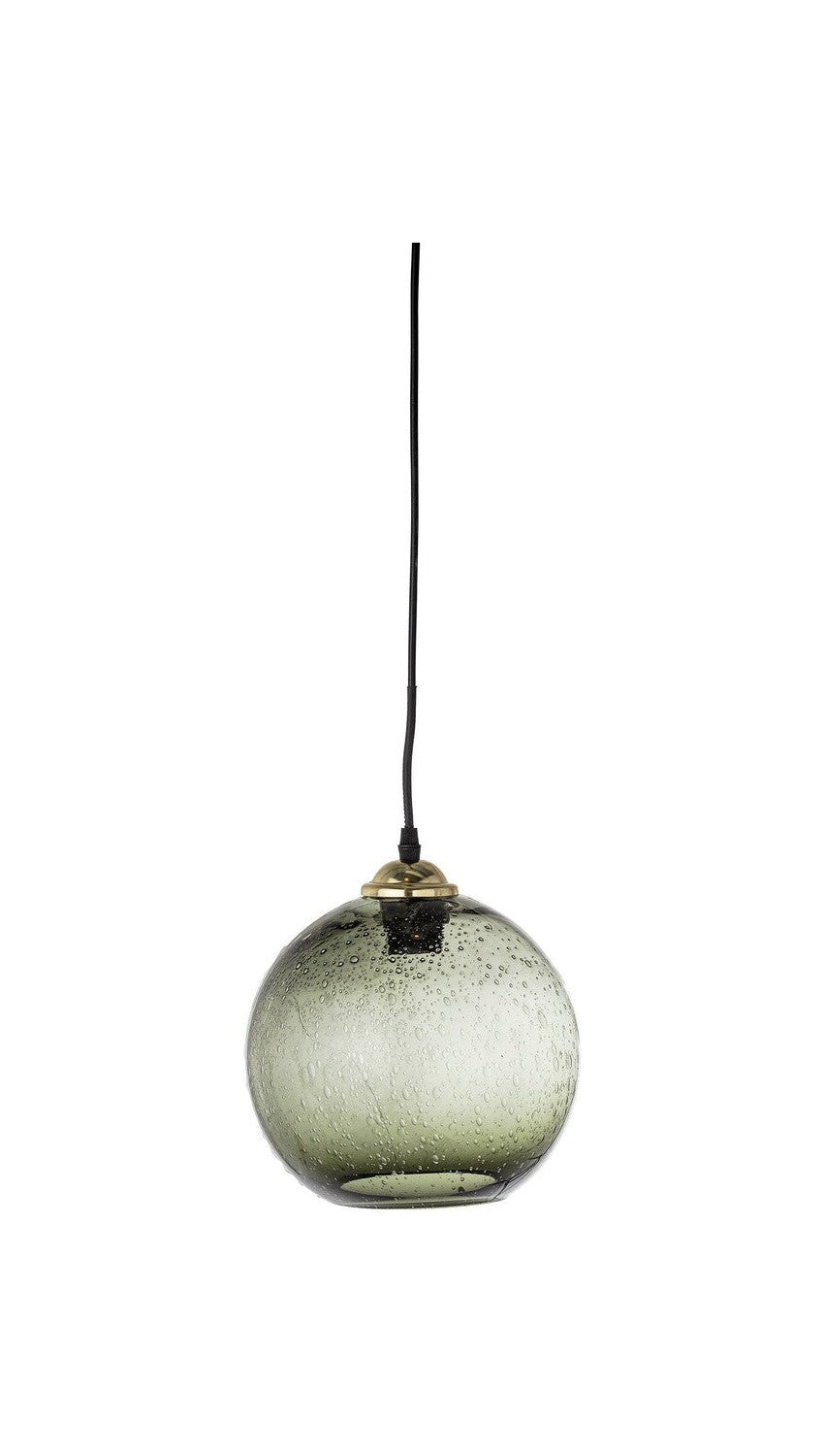 Bloomingville Alber Wiselant Lampa, zielony, szkło