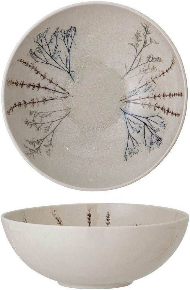 [product_category]-Bloomingville Bea Bowl, Nature, Stoneware-Bloomingville-5711173266722-82051379-BLO-1