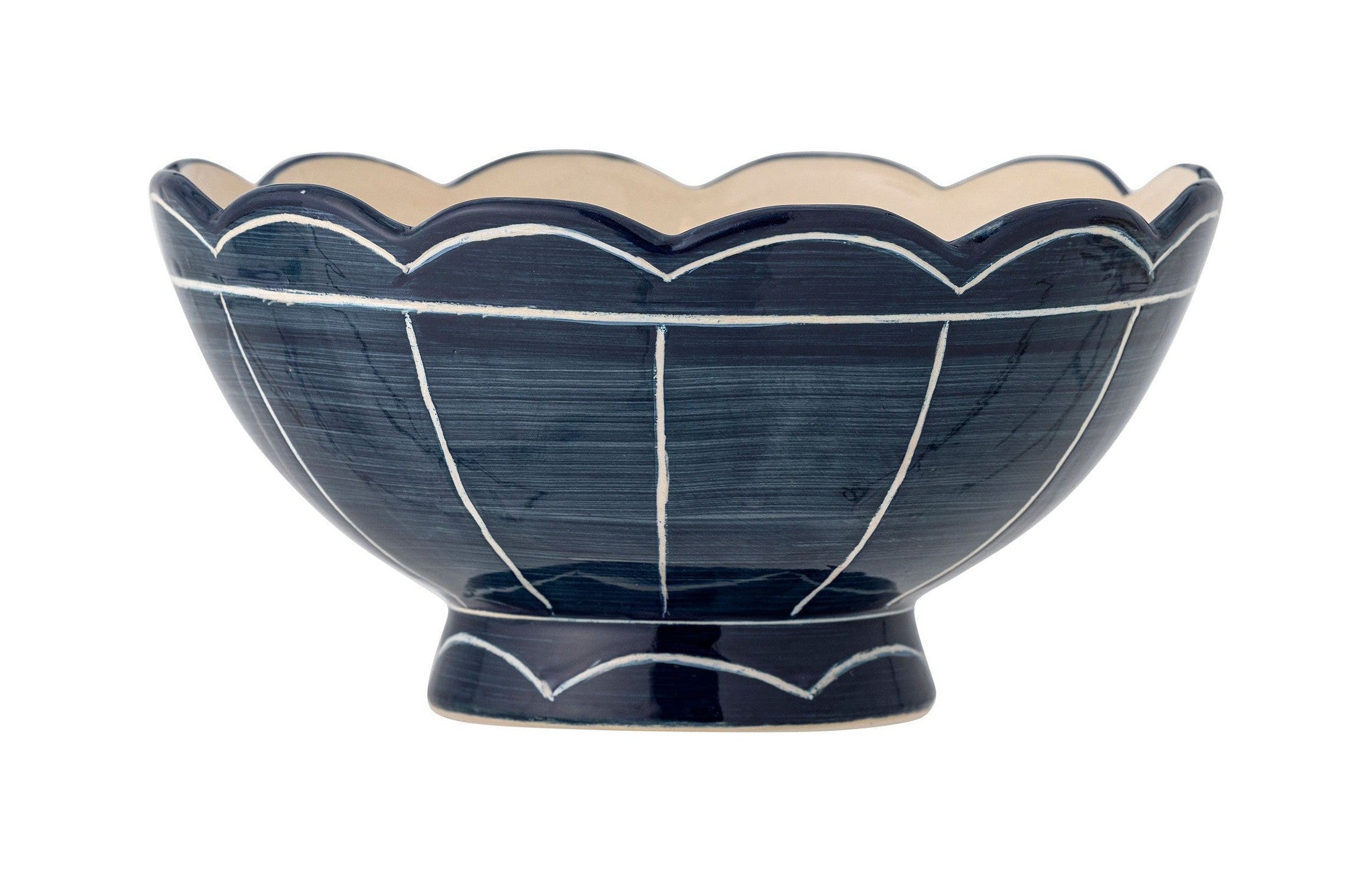 Bloomingville Caliam Bowl, Blue, Stoneware