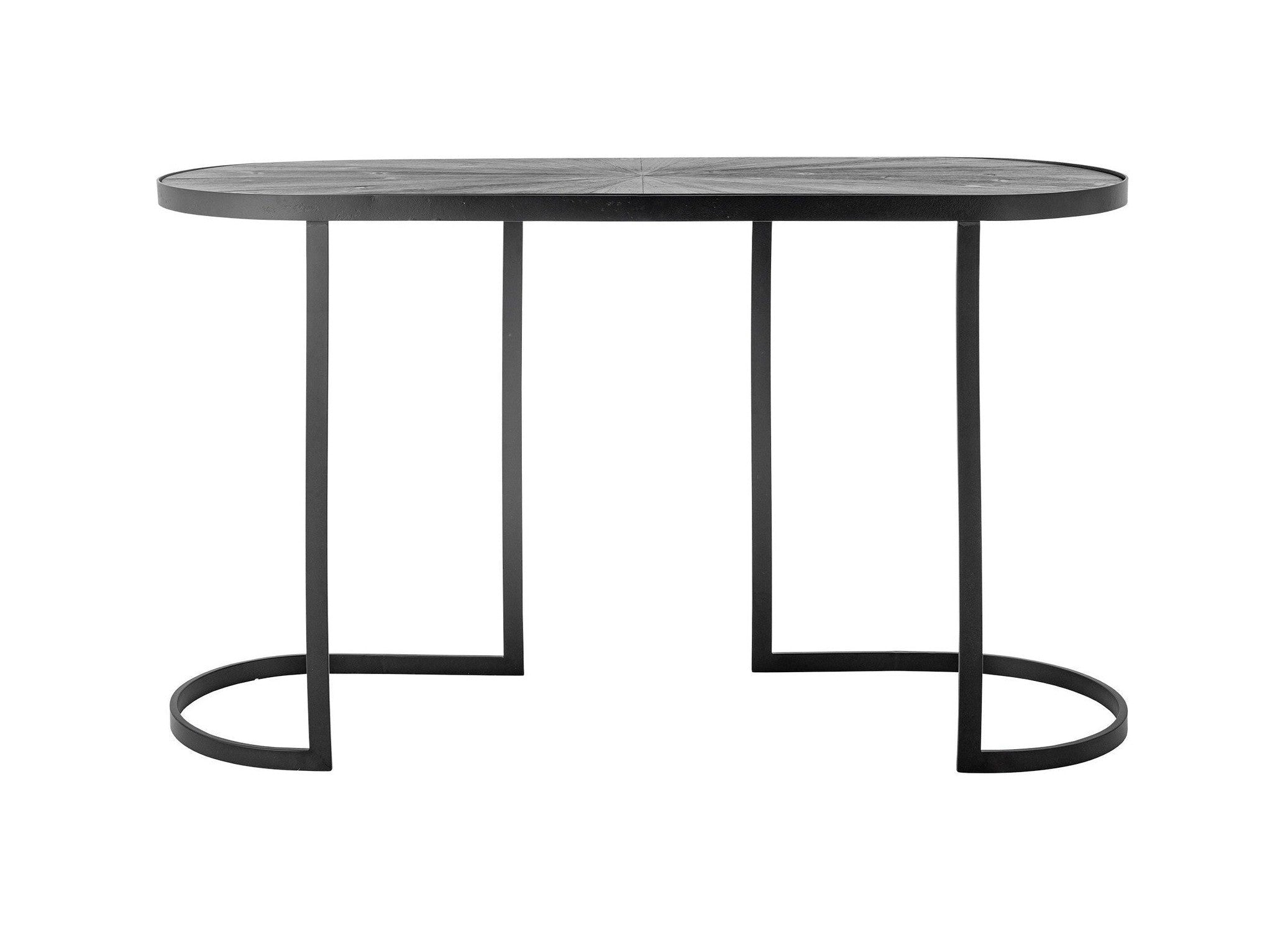 Bloomingville Carter Console Table, Black, MDF