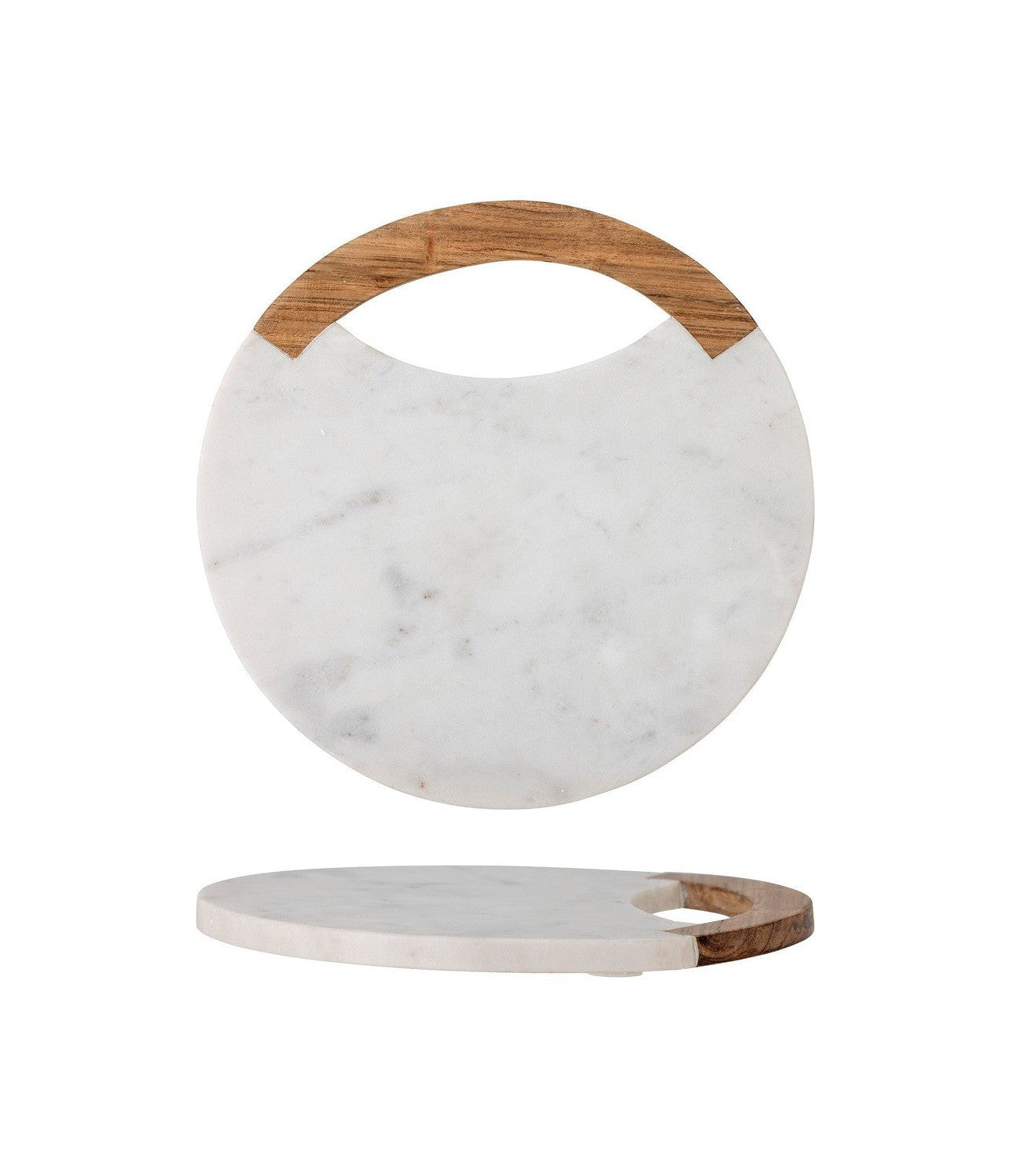 Bloomingville Daniela Cutting Board, White, Marble