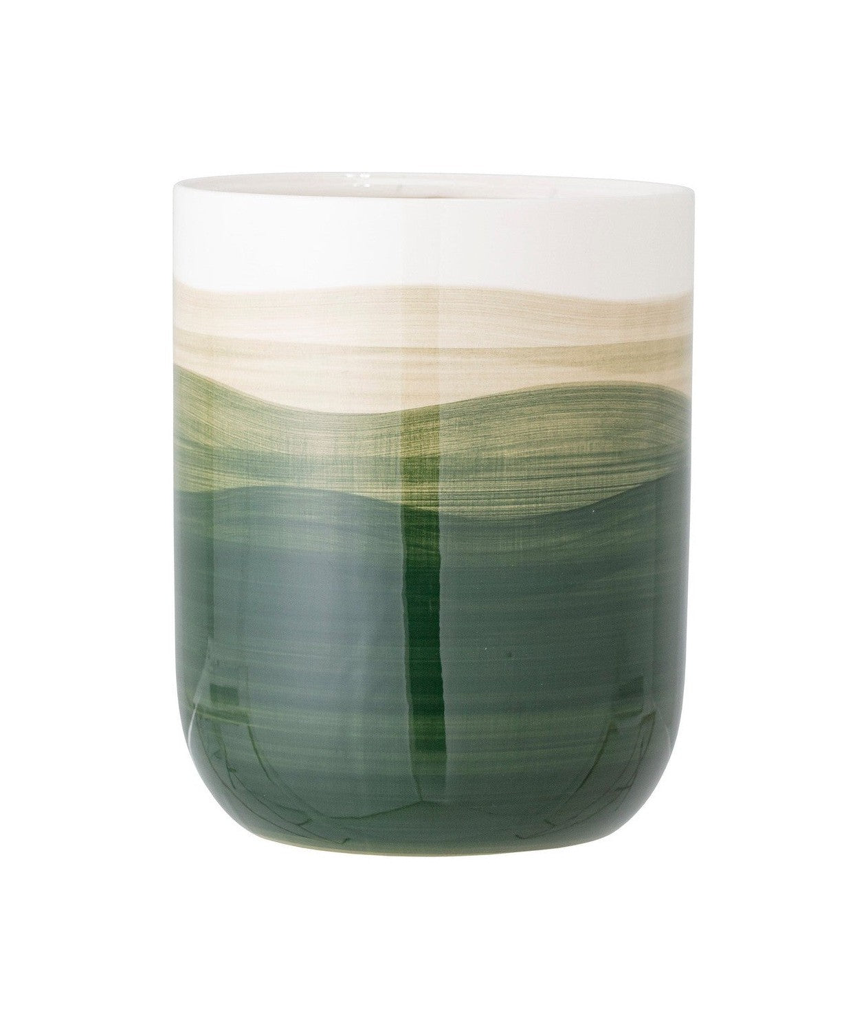 Bloomingville Darell Flowerpot, Green, Stoneware