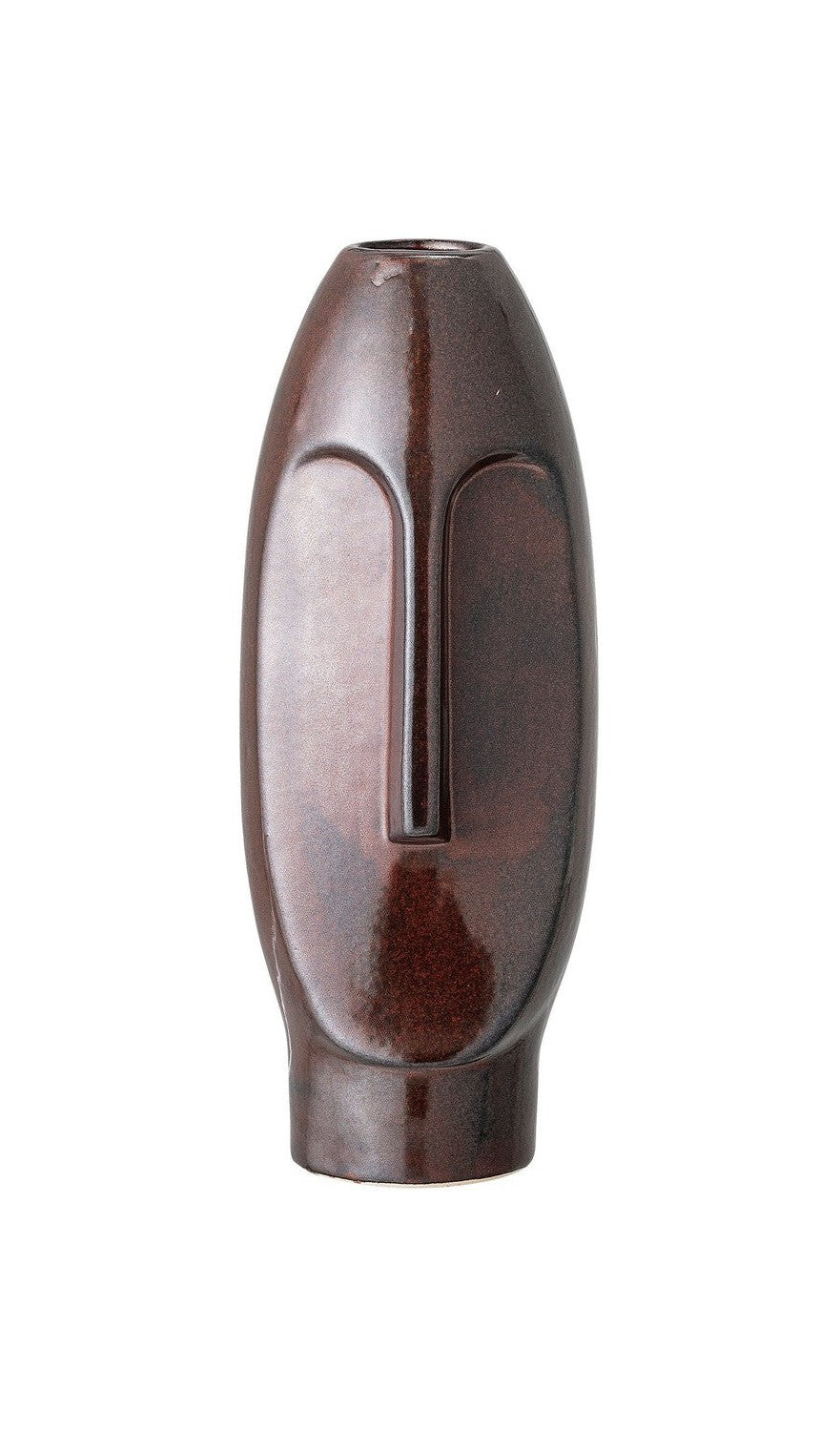 Bloomingville Daviid Vase, Brown, Stoneware