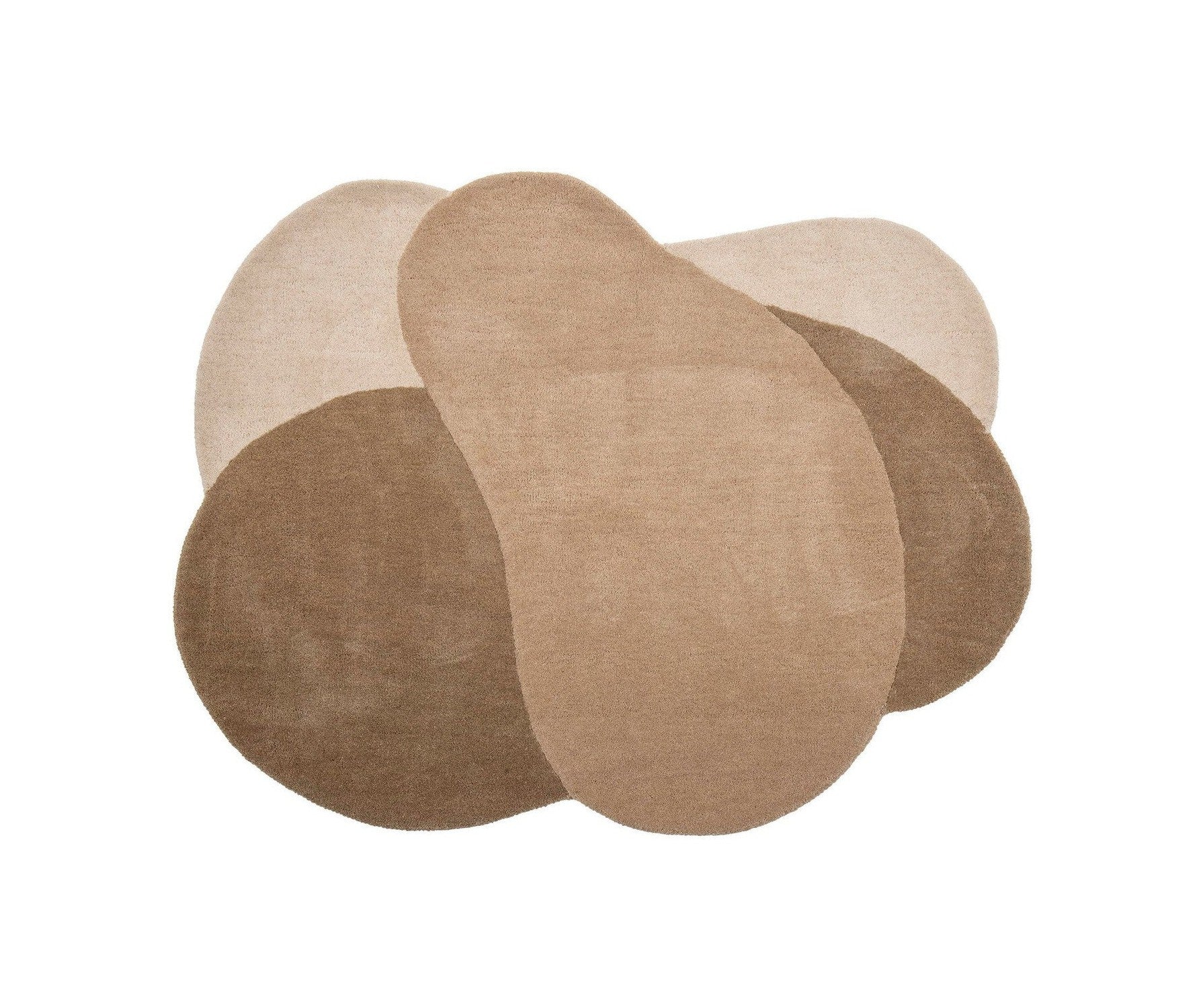 Bloomingville Denton Rug, Brown, Wool