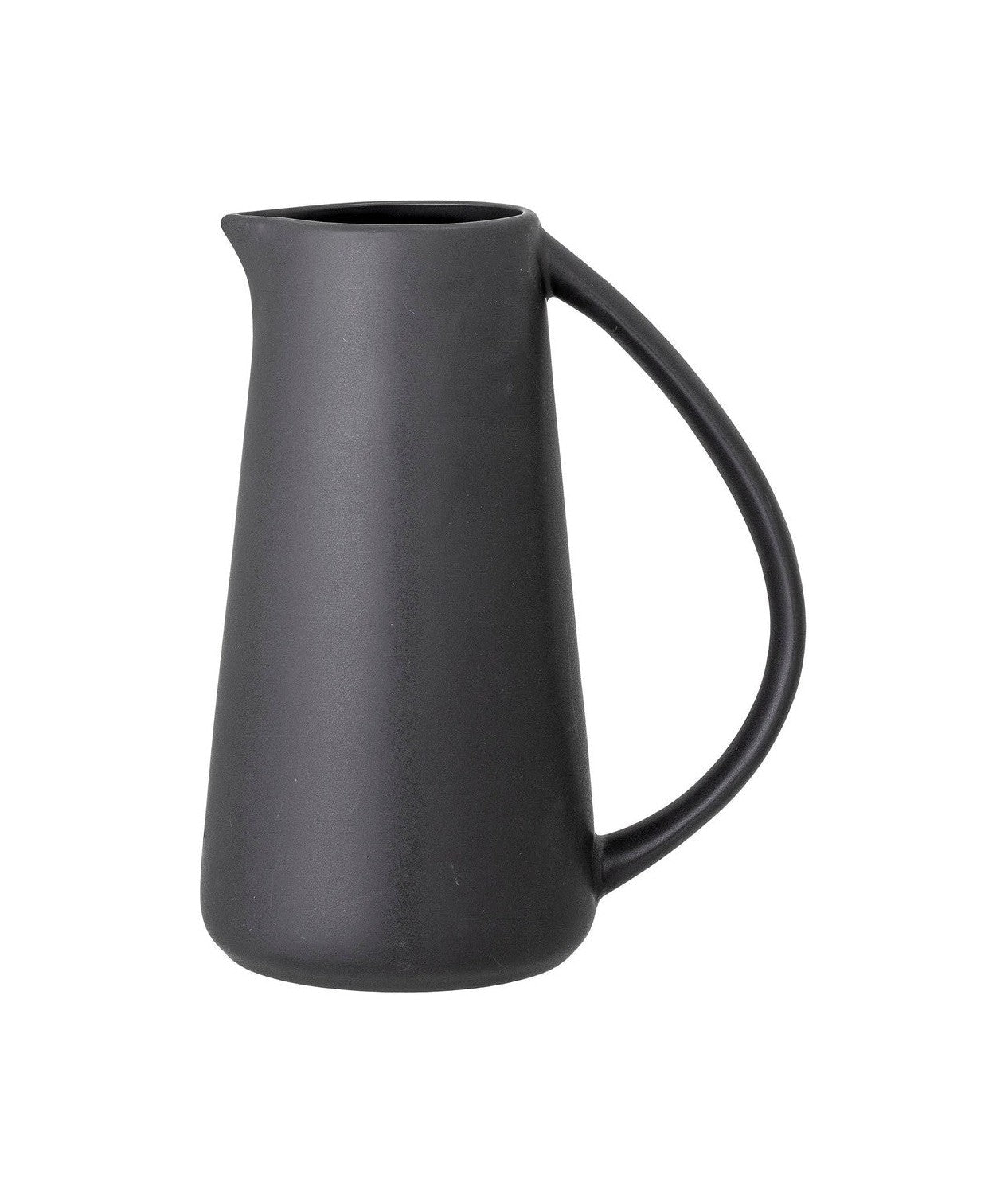 Bloomingville Edit Jug, Black, Stoneware