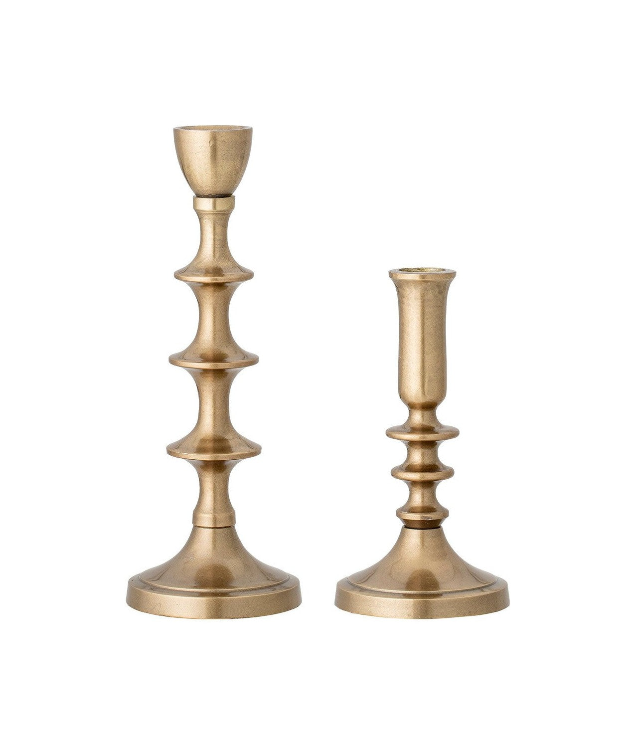 Bloomingville Elisa Candle Holder, Brass, Aluminum