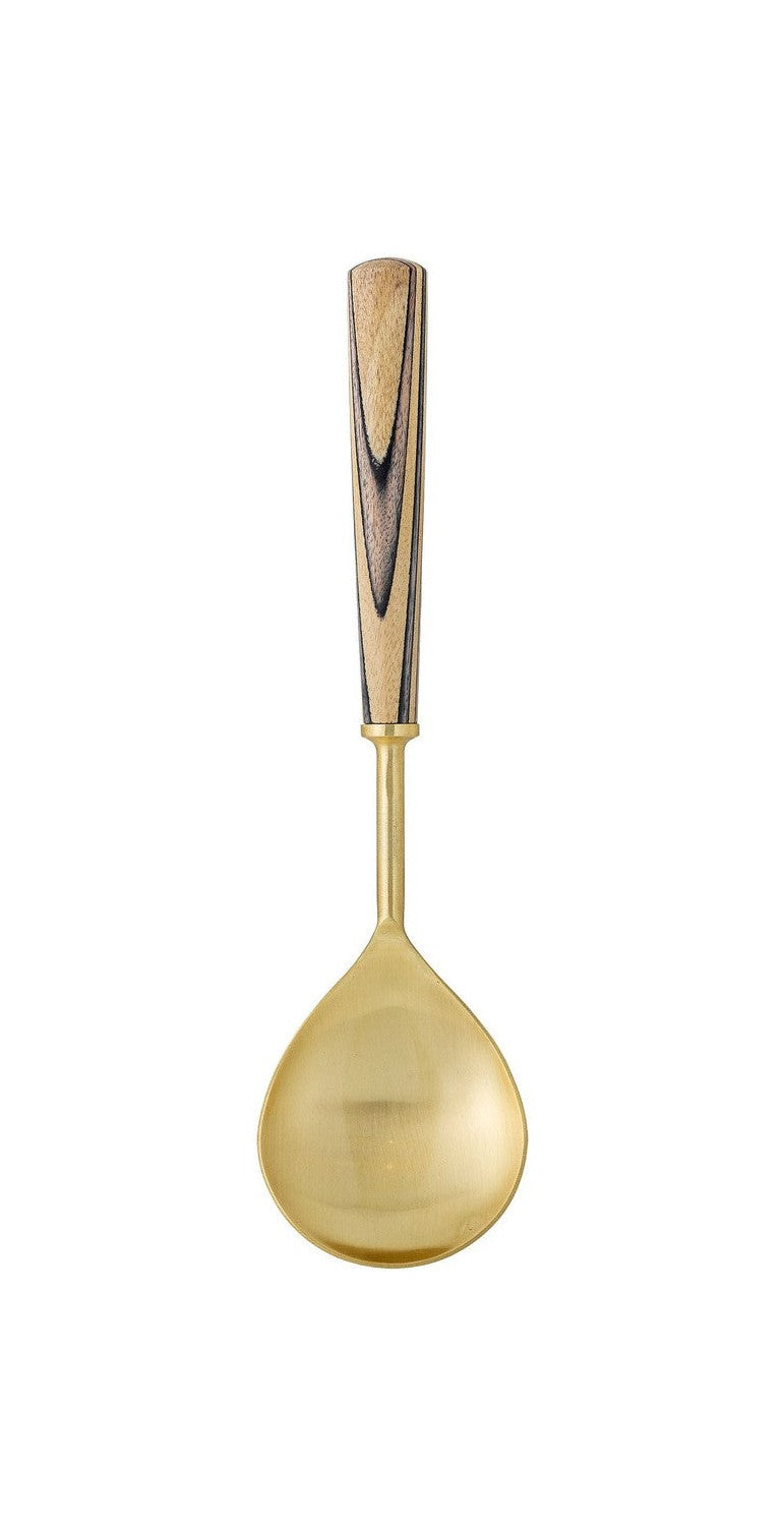 Bloomingville Fumio Salad Servers, Gold, Stal nierdzewna