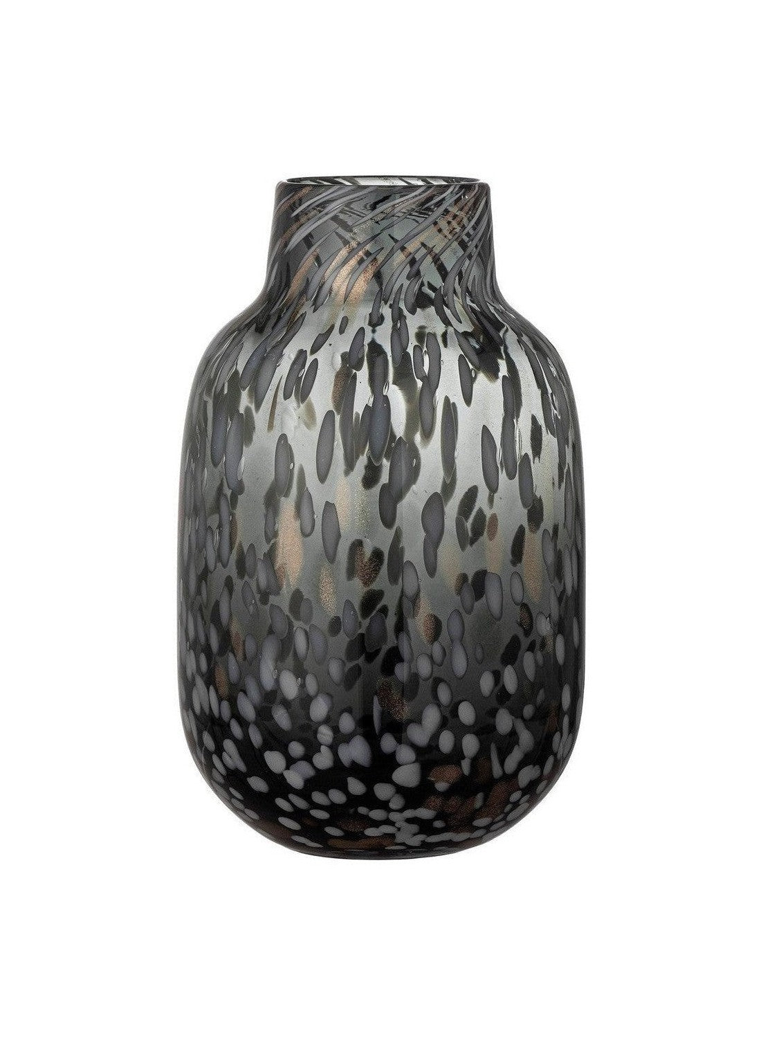 [product_category]-Bloomingville Gwan Vase, Grey, Glass-Bloomingville-5711173295678-82057002-BLO-1