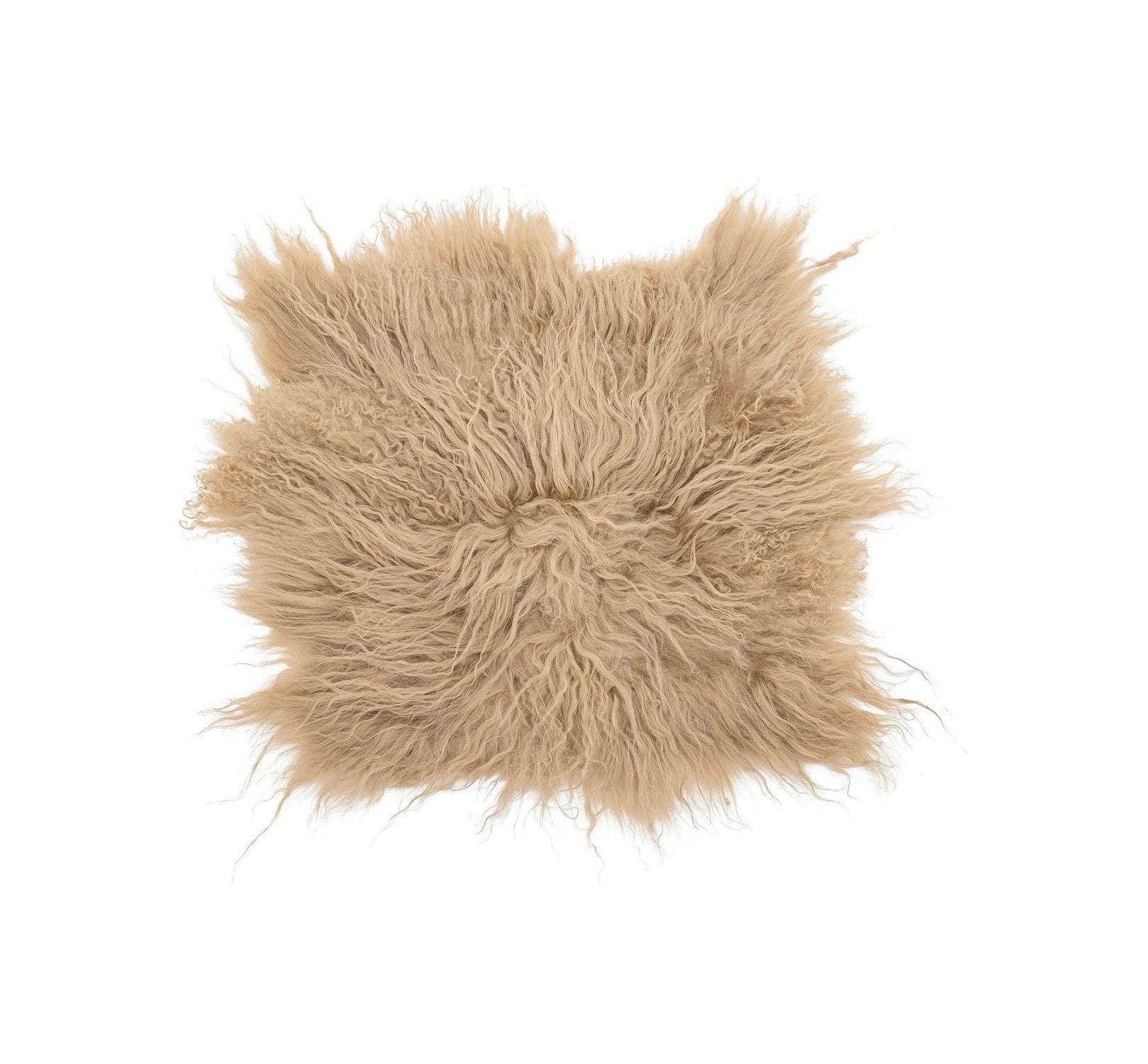 Bloomingville Hilma Seat Pad, Nature, Lambskin Tibetian