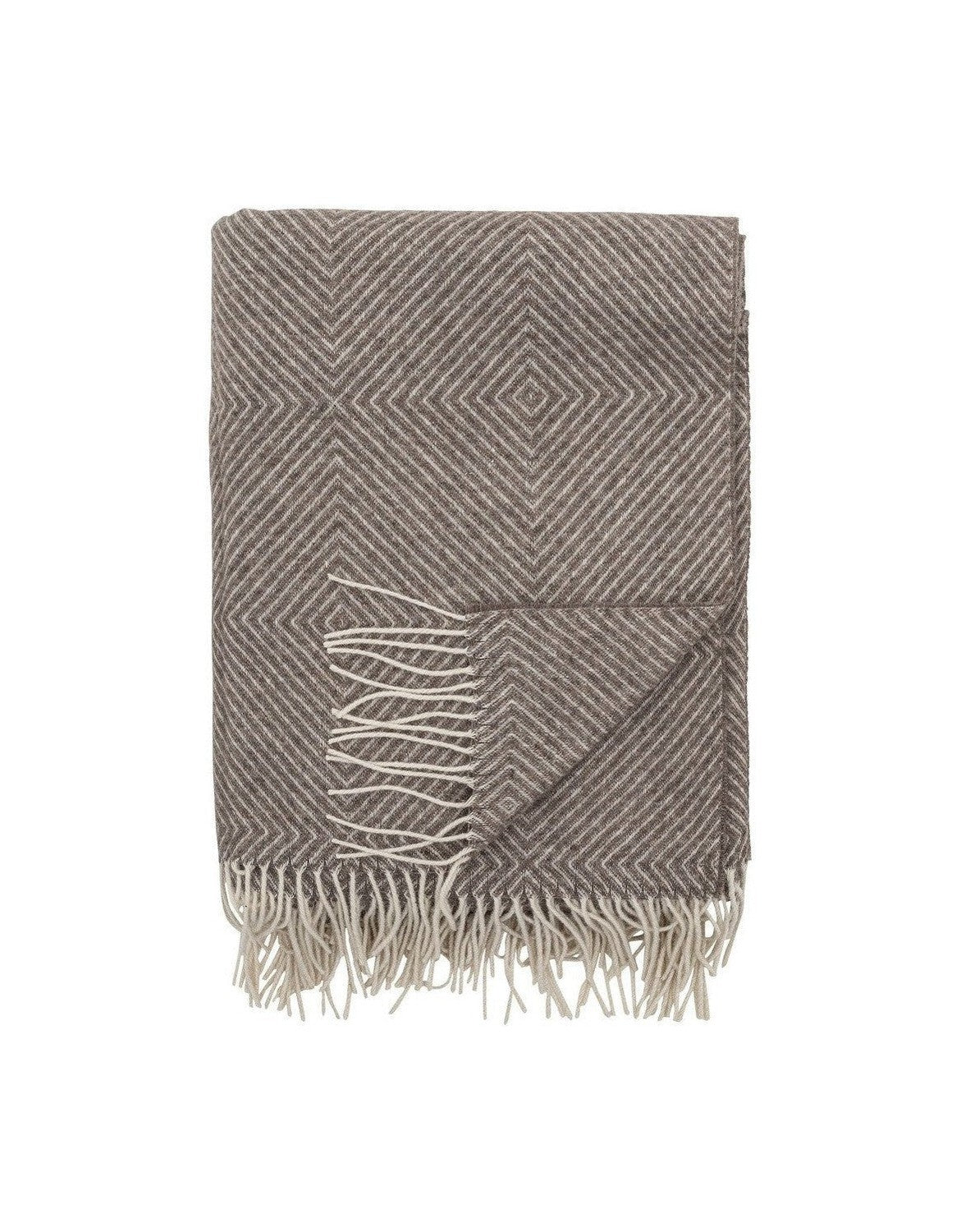 [product_category]-Bloomingville Hoshi Throw, Brown, Merino Wool-Bloomingville-5711173334636-82068212-BLO-1