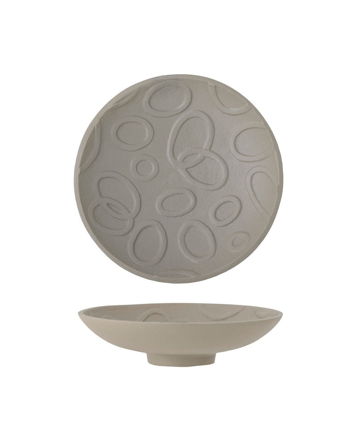 Bloomingville Idalou Bowl, Grey, Aluminium