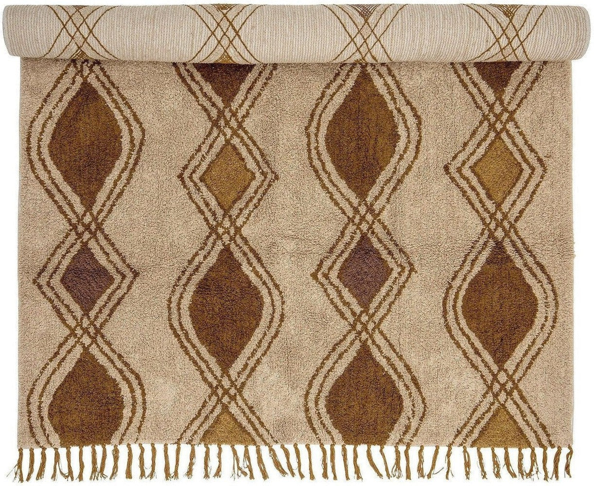 [product_category]-Bloomingville Isadora Rug, Brown, Cotton-Bloomingville-5711173292370-82057313-BLO-1