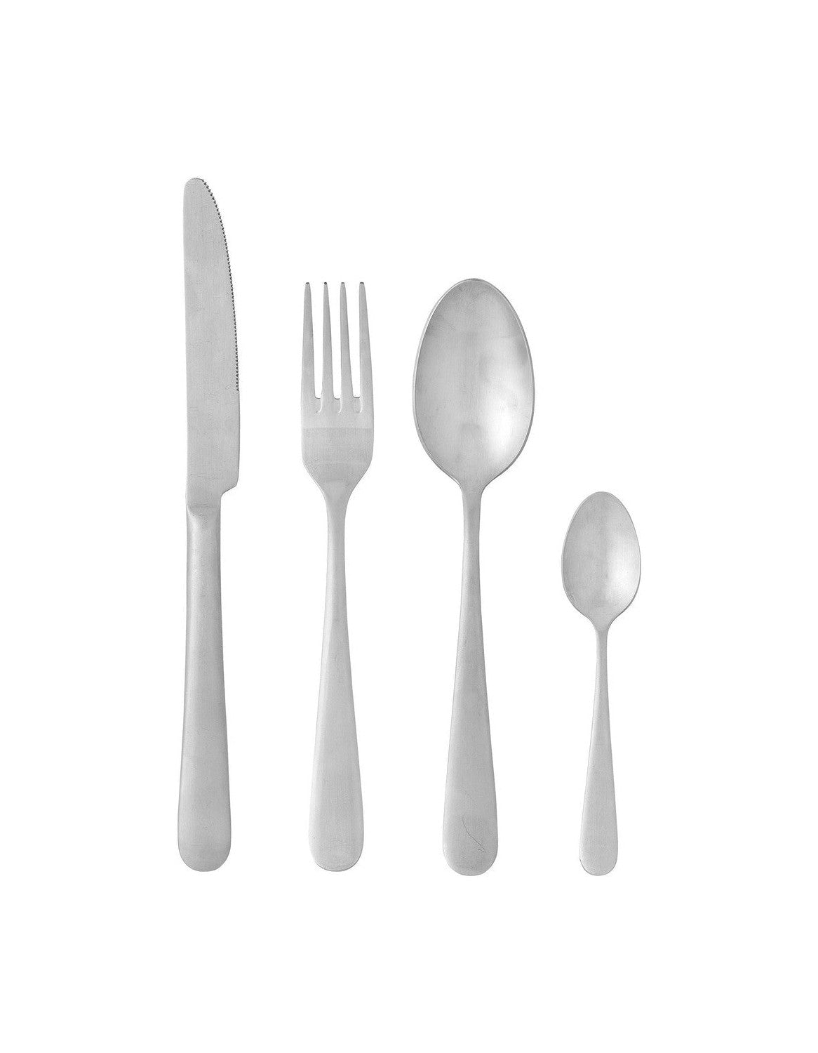 Bloomingville Karma Cutlery, srebrna, stal nierdzewna