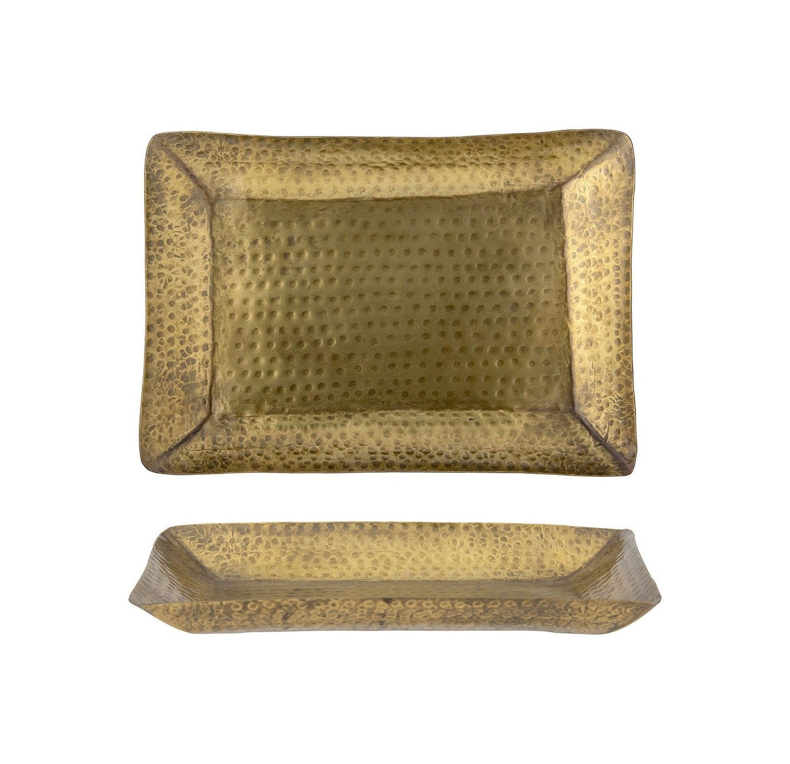 Bloomingville Kobra Tray, Brass, Metal