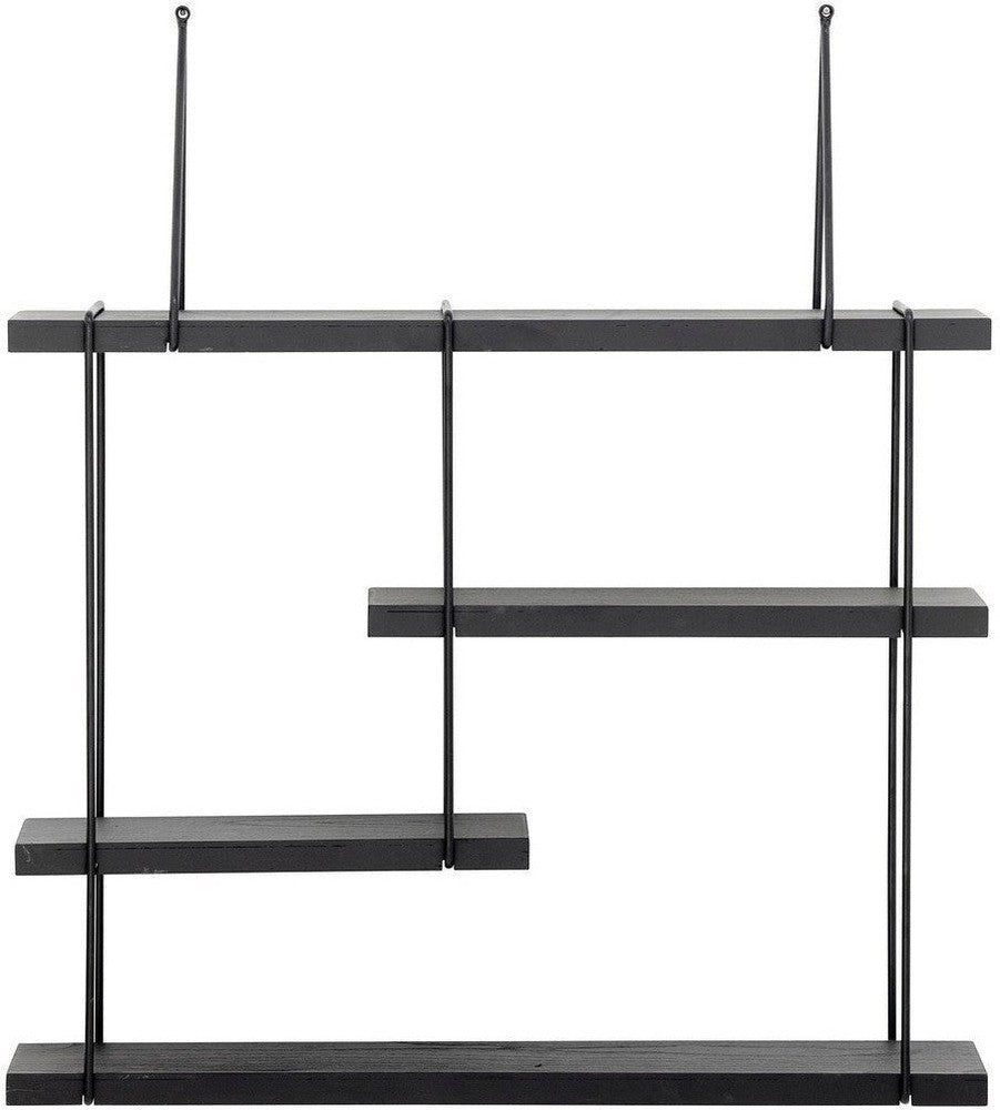 [product_category]-Bloomingville Lewis Shelf, Black, Firwood-Bloomingville-5711173323180-82064366-BLO-1