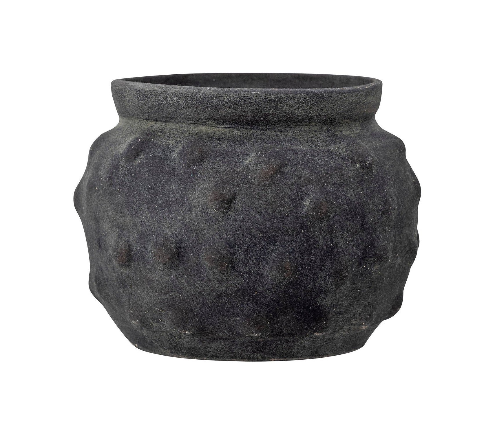 Bloomingville Lisen Deco Flowerpot, czarny, terakota