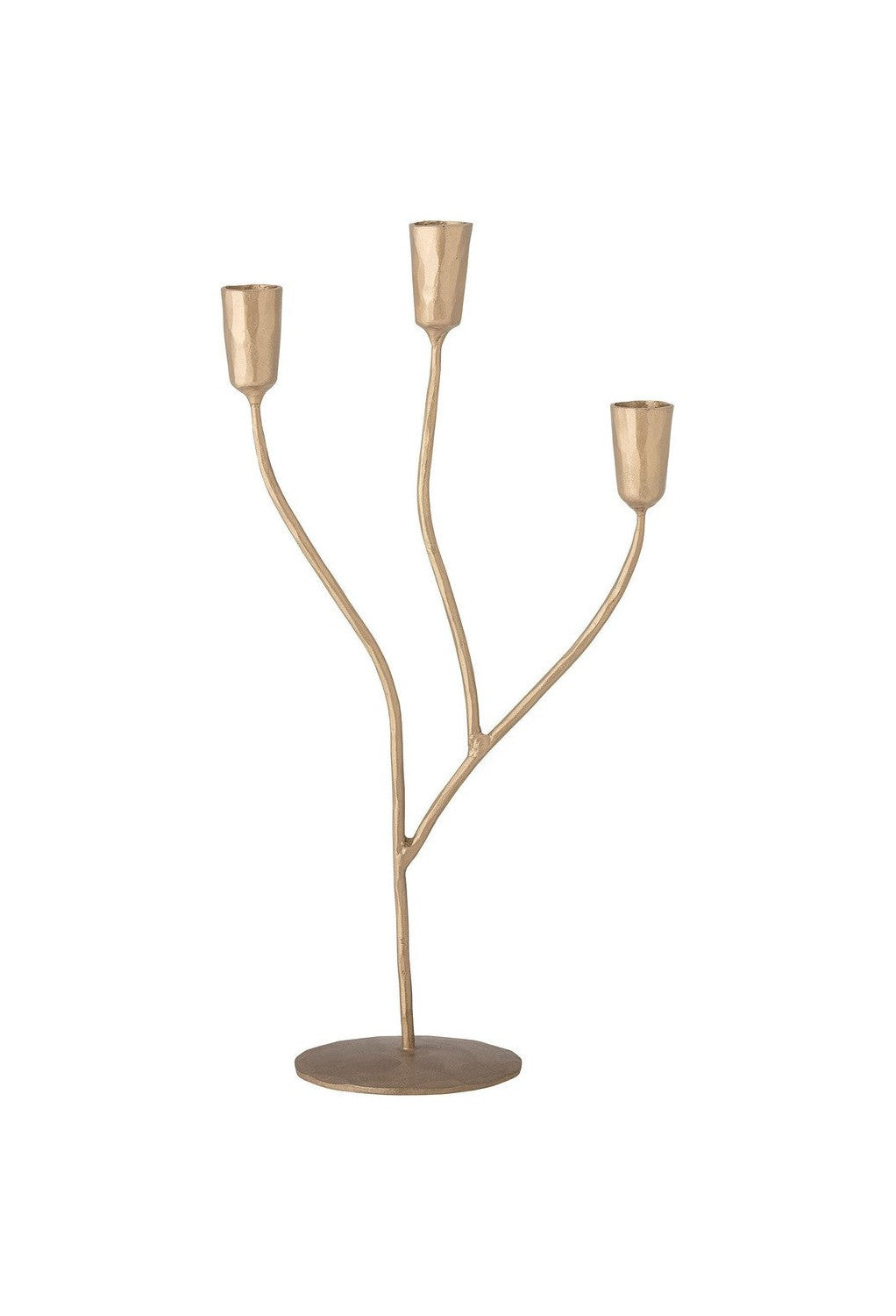 Bloomingville Lorine Candle Holder, Gold, Metal