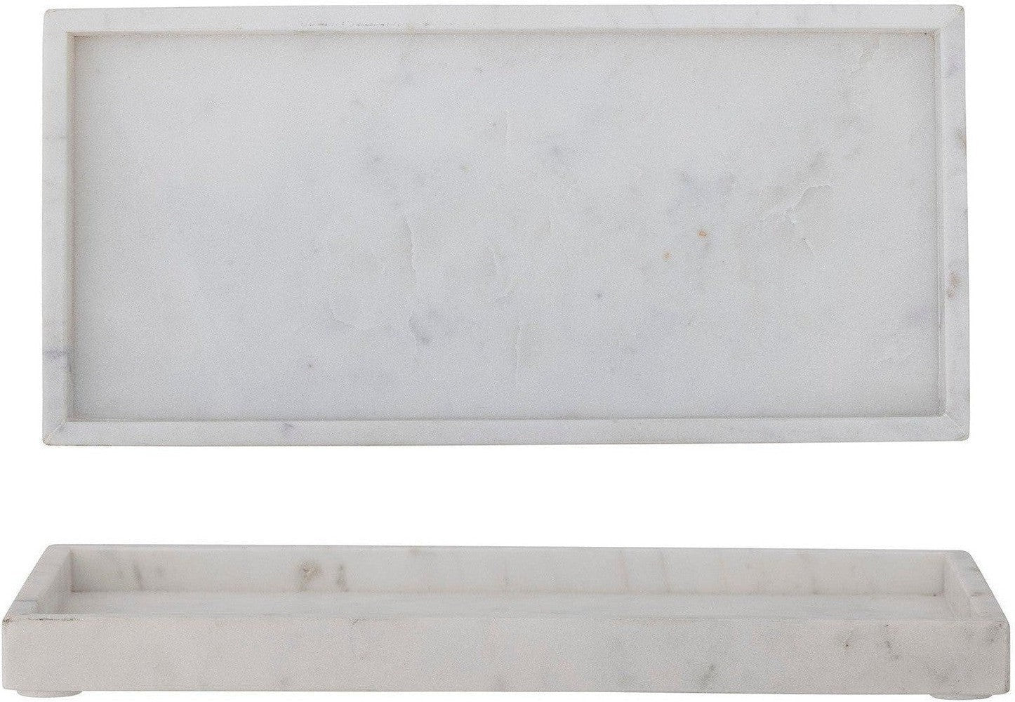 [product_category]-Bloomingville Majsa Tray, White, Marble-Bloomingville-5711173323975-82068110-BLO-1