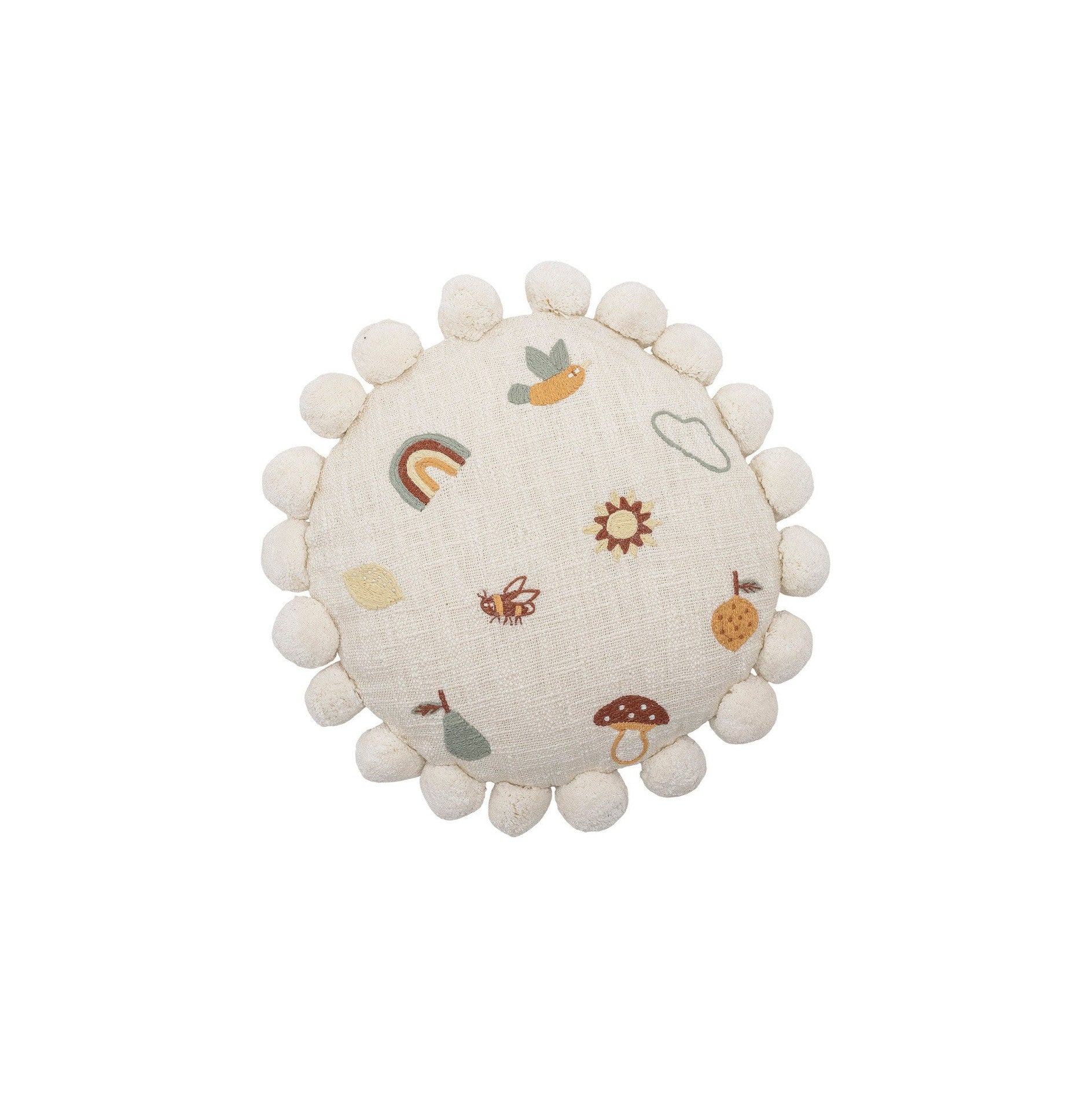 Bloomingville Mini Agnes Cushion, Natura, Bawełna