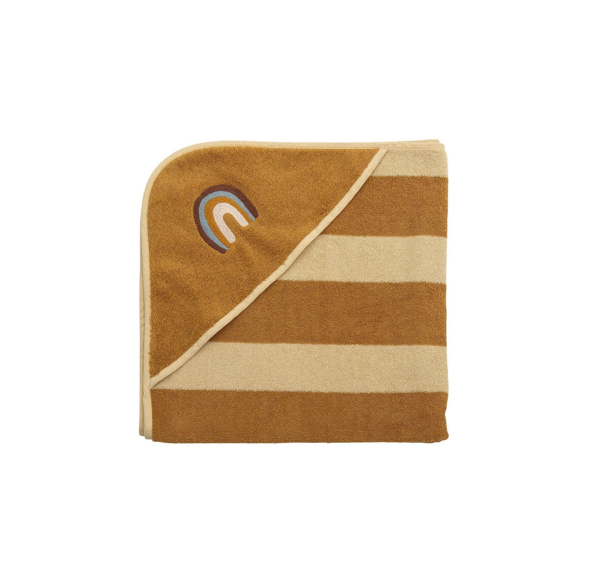 Bloomingville MINI Agnes Towel, Brown, Cotton OEKO-TEX®