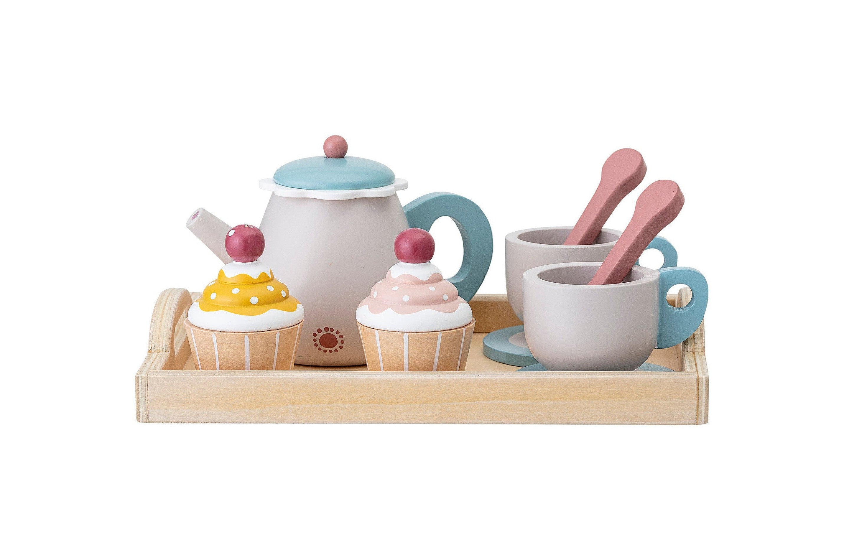 Bloomingville Mini Gentrim Play Set, Food, Grey, FSC®100% Sklewood