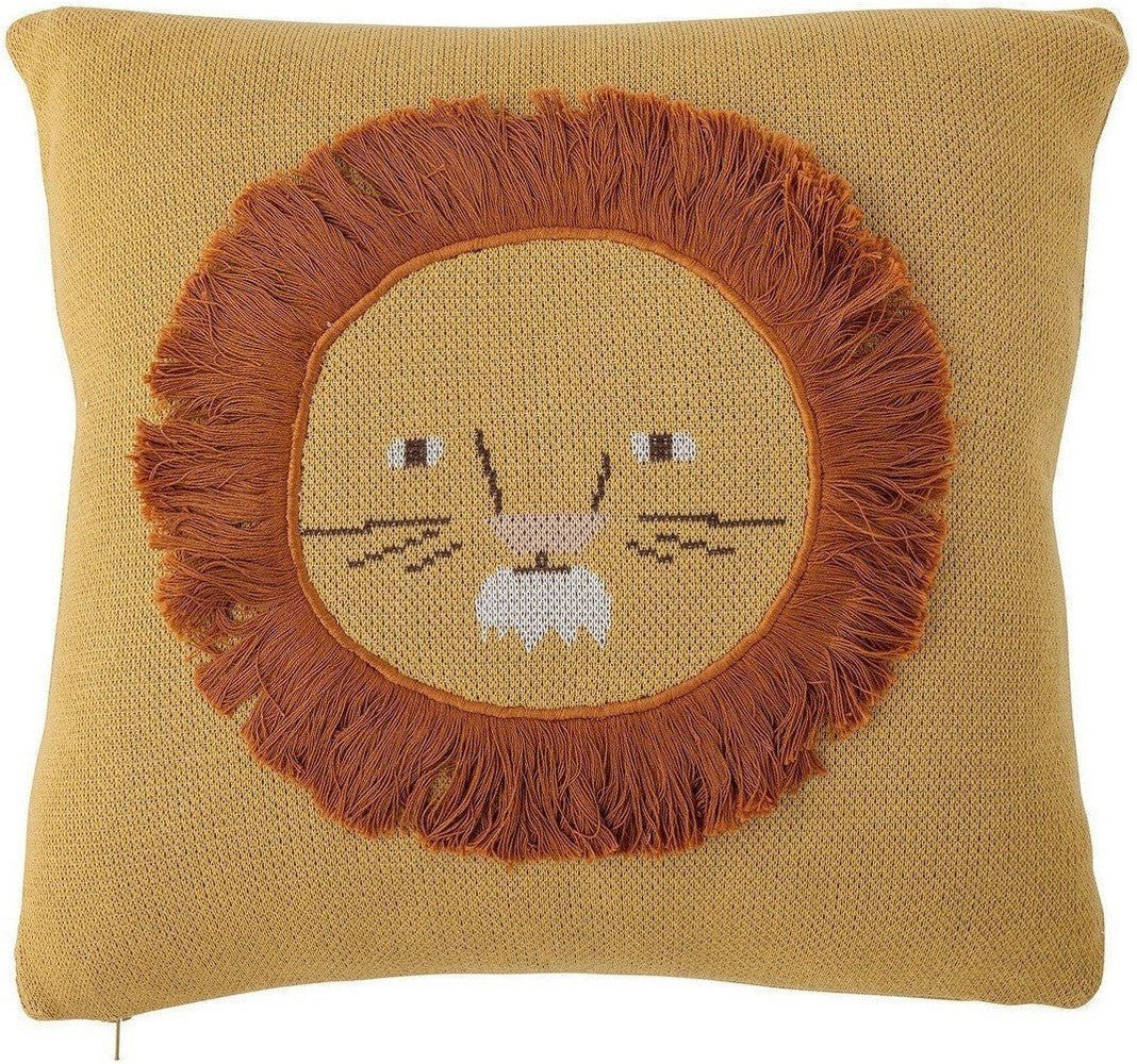 [product_category]-Bloomingville MINI Harrison Cushion, Yellow, Cotton OEKO-TEX®-Bloomingville MINI-5711173320158-82062237-BLO-1