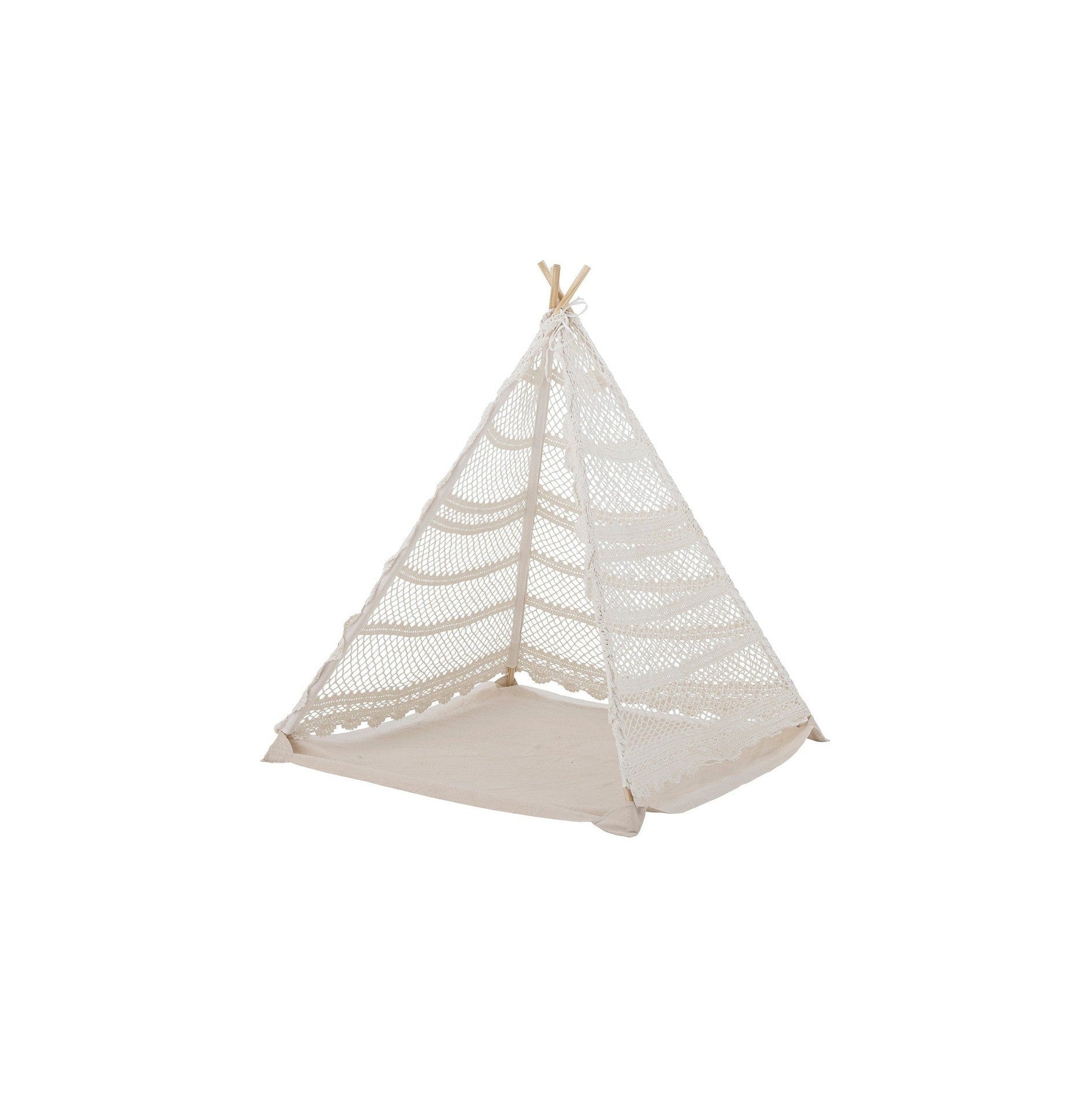 Bloomingville MINI Herle Childrenïs Tipi, Nature, Cotton