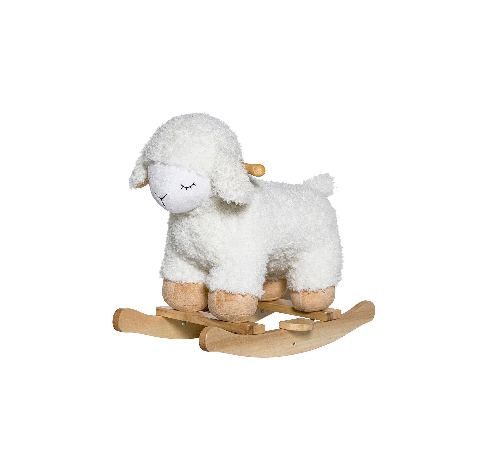 Bloomingville Mini Laasrith Bujana, owca, biała, poliester