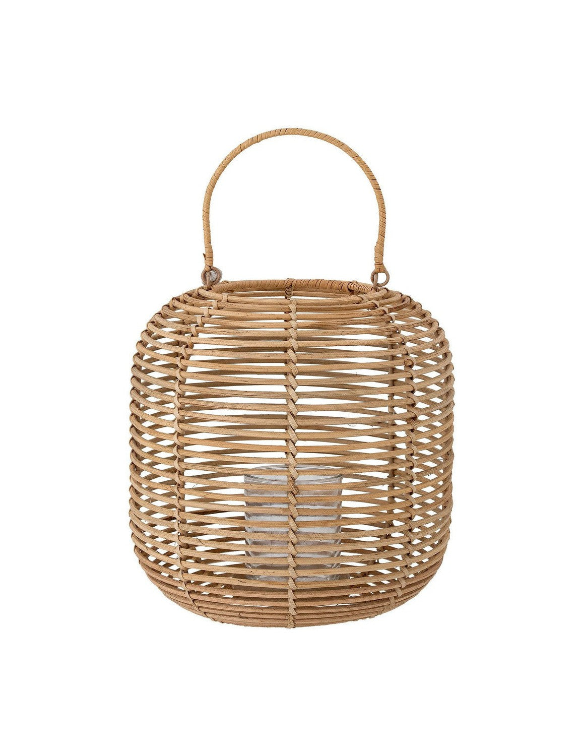 Bloomingville Nei Lantern w/szkło, natura, rattan