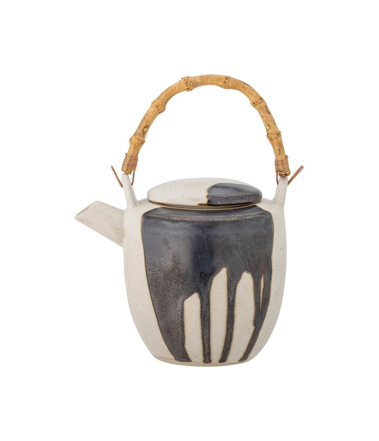 Bloomingville Okayama Teapot, Blue, Stoneware