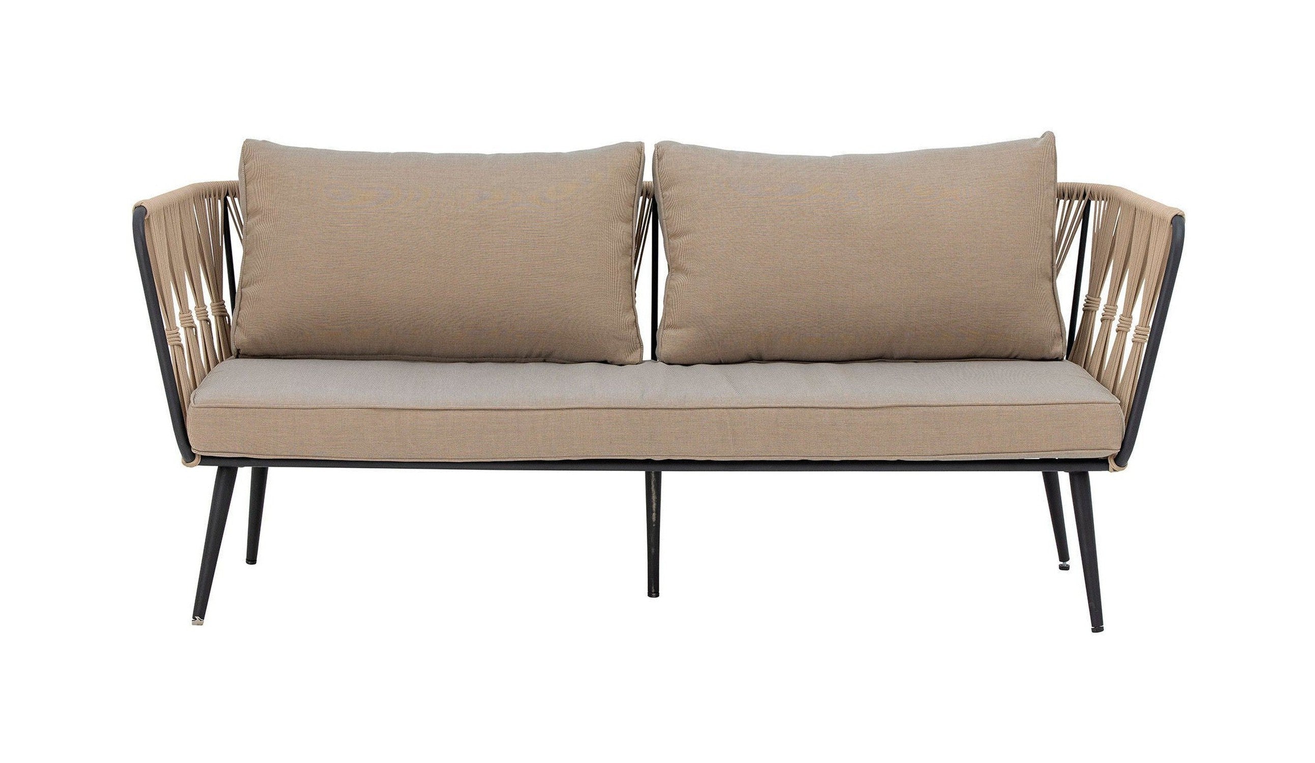 Bloomingville Pavone Sofa, brąz, metal