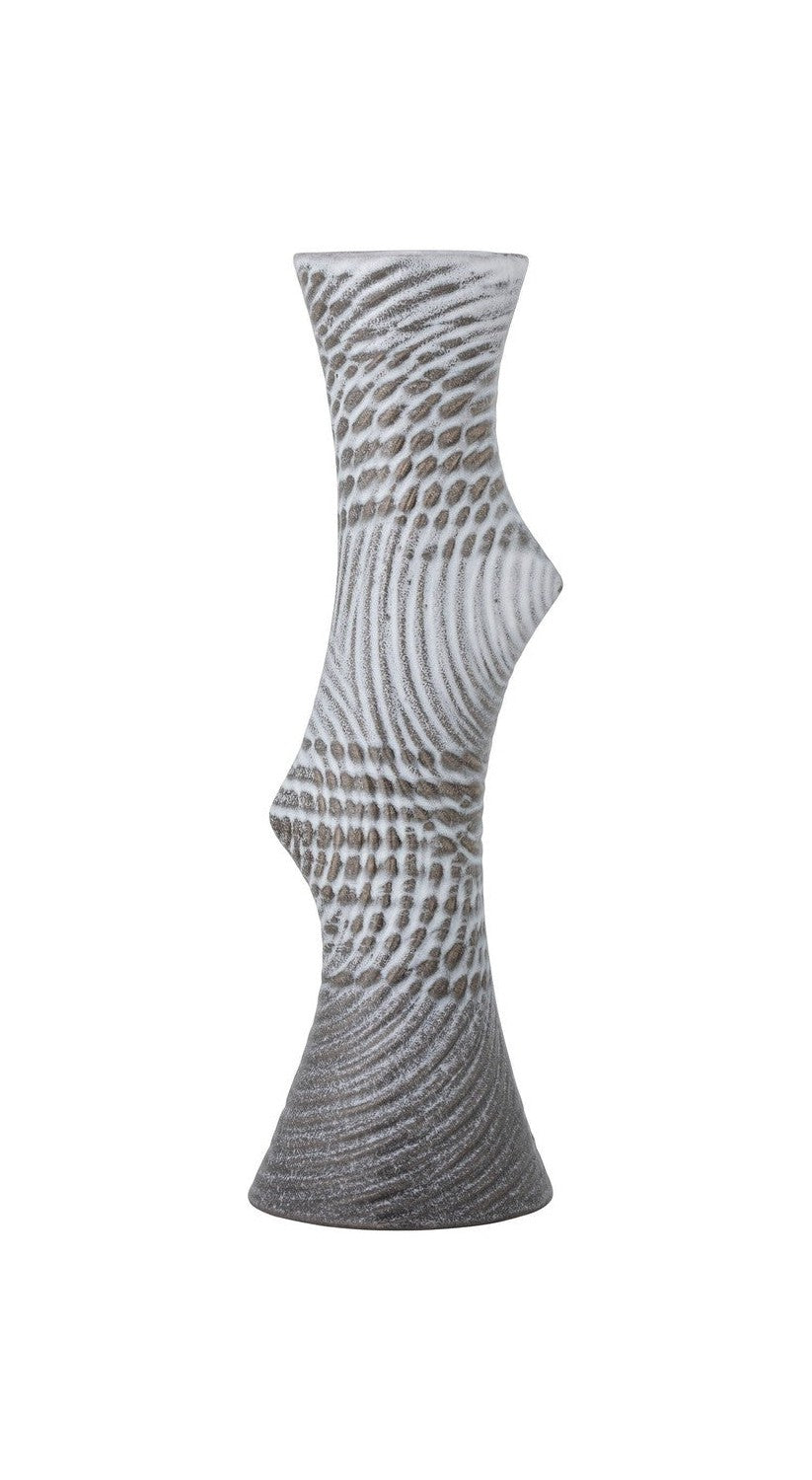 Bloomingville Raheem Vase, Grey, Stoneware