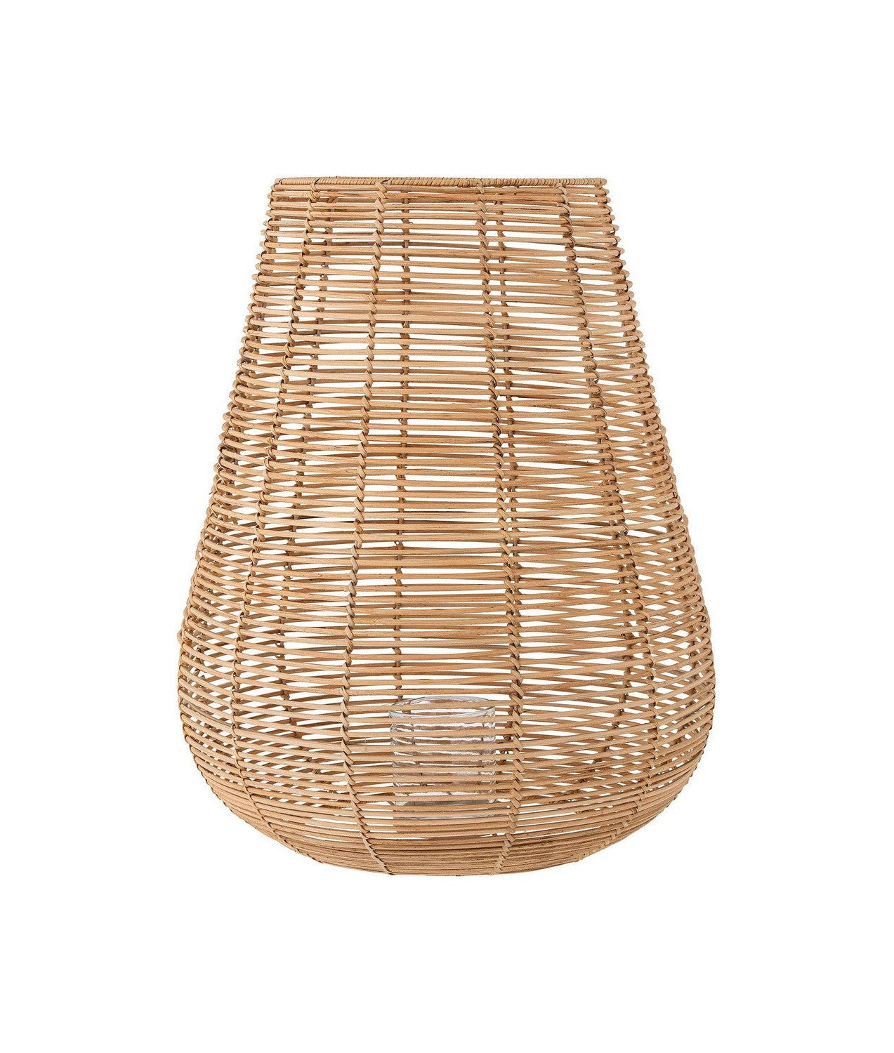 Bloomingville Sarona Lantern w/szkło, natura, rattan