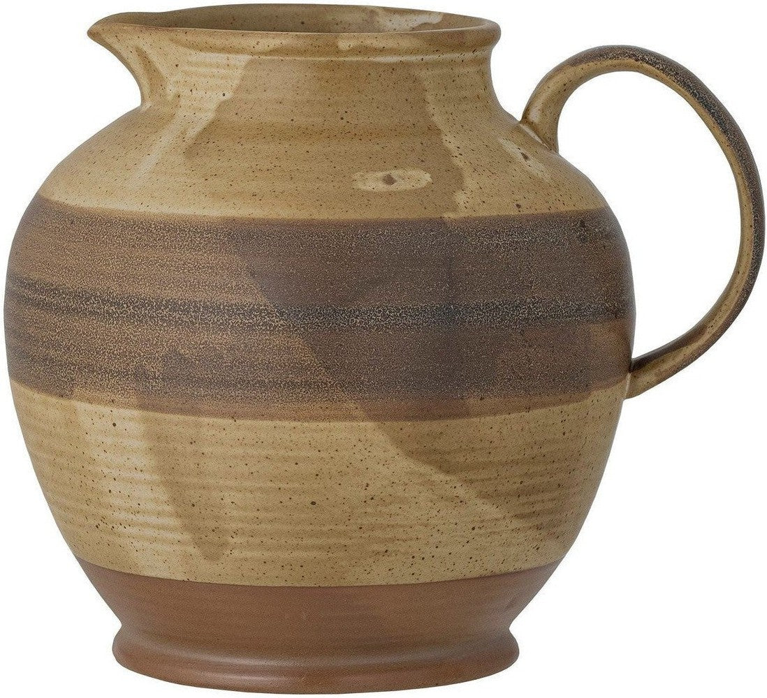 [product_category]-Bloomingville Solange Jug, Nature, Stoneware-Bloomingville-5711173269617-82052491-BLO-1