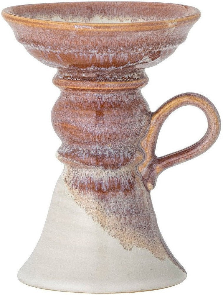 [product_category]-Bloomingville Soreyah Candle Holder, Rose, Stoneware-Bloomingville-5711173316212-82060423-BLO-1