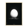  Egg Classic Poster Brass Frame 30x40 Cm Black Background