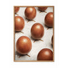  Egg Parade Poster Frame Made Of Light Wood 70x100 Cm