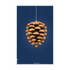 Pomysły Pine Classic Plakat bez ramy 50x70 cm ciemnoniebieskie tło