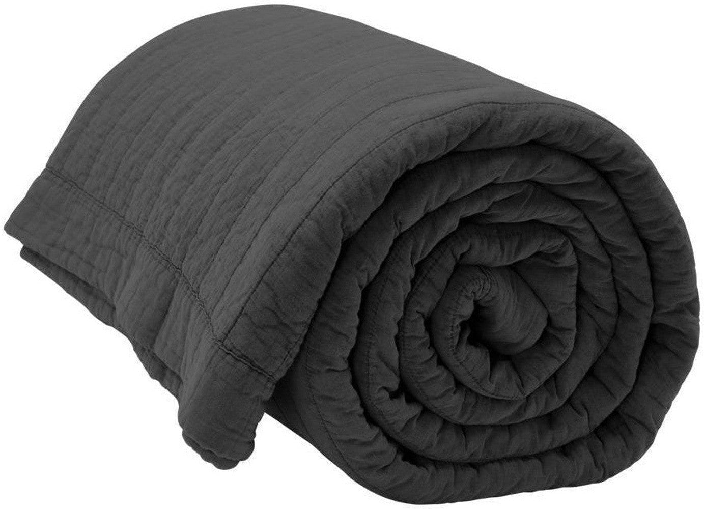 [product_category]-By Nord Quilted bedspread, BNMagnhild, Coal-By Nord-5707644773608-561137077-HOU-1