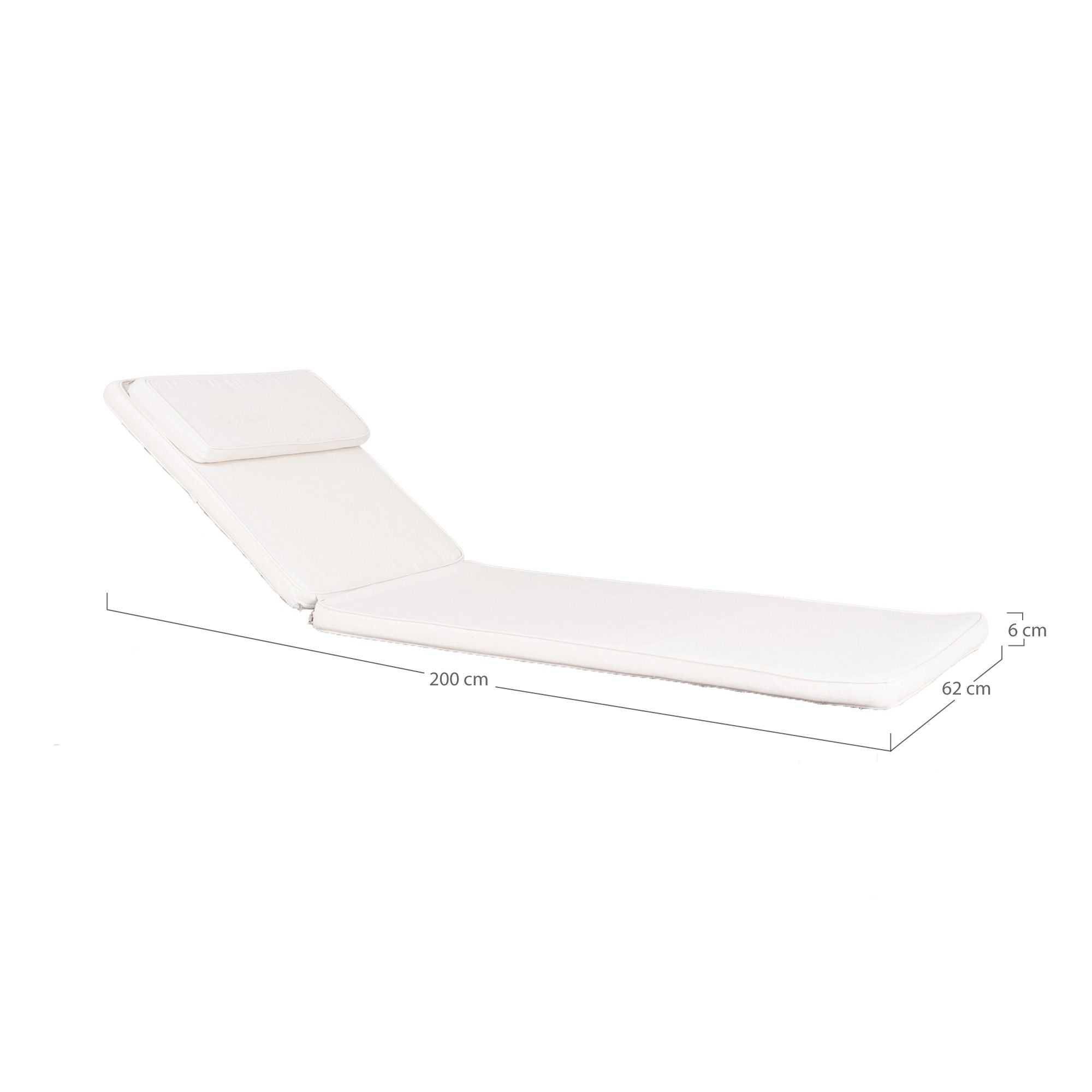 Dom Nordic Andorra Poduszka dla Sunlounger